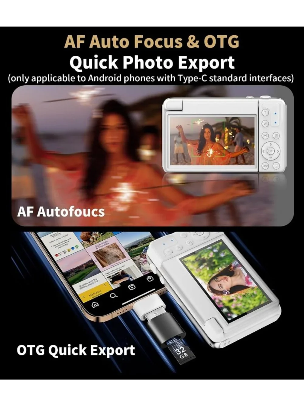 4K Digital Camera 21MP CMOS | 3